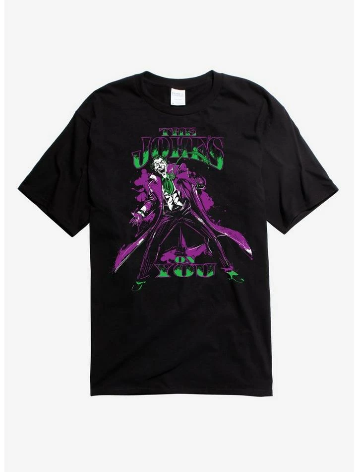 Best Pirce โค๏ธ DC Comics Batman The Joker Jokes T-Shirt ๐ฏ
