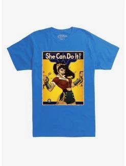 Discount 🎉 DC Comics Wonder 👩 Woman She Can Do It T-Shirt ⌛