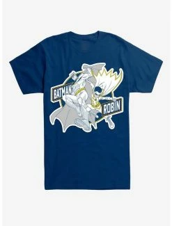 Promo ๐ DC Comics Batman and Robin Blue T-Shirt ๐