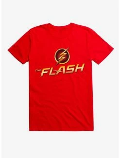 Brand new ❤️ DC Comics The Flash Logo Red T-Shirt 👏
