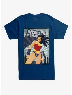 Flash Sale 😉 DC Comics Wonder 👩 Woman Cartoon Poster T-Shirt 🥰