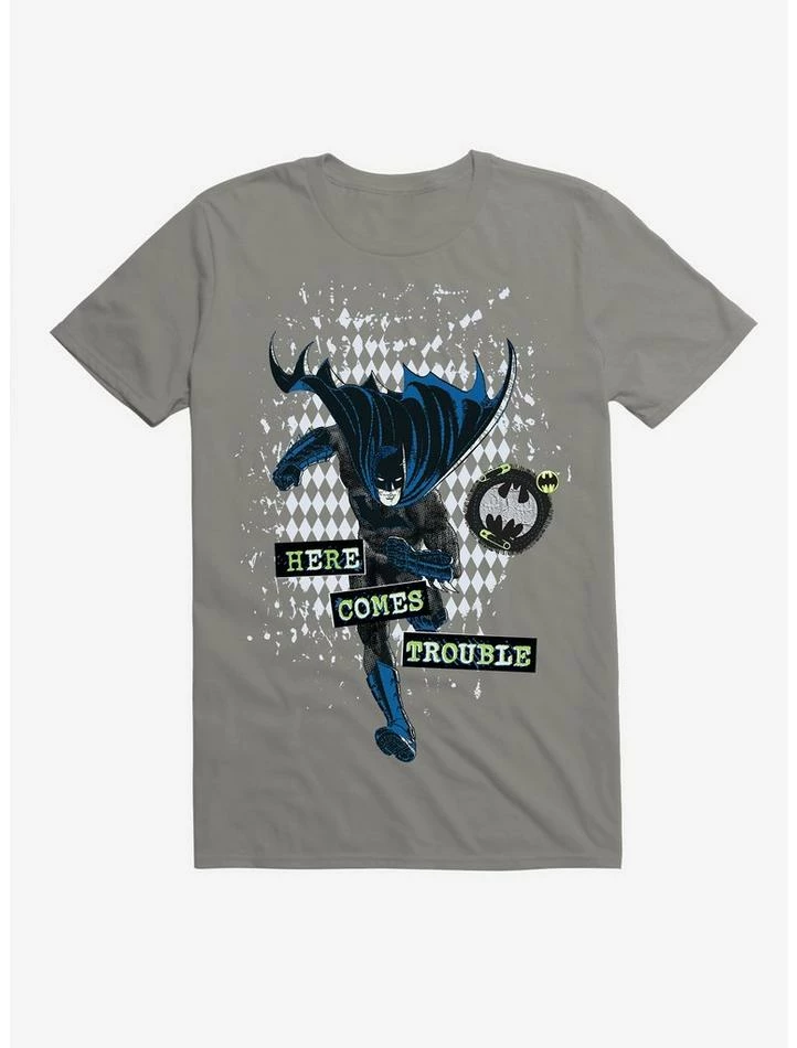 Buy 😀 DC Comics Batman Here Comes Trouble T-Shirt 😉 - Image 2