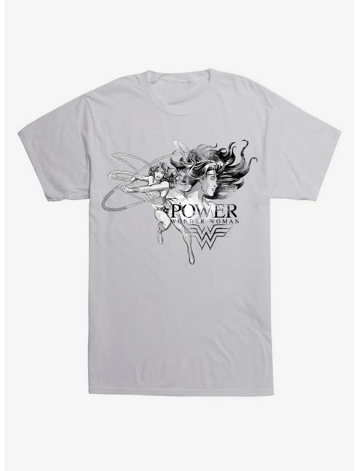 Budget 💯 DC Comics Wonder 👩 Woman Power Lasso T-Shirt ✨ - Image 2