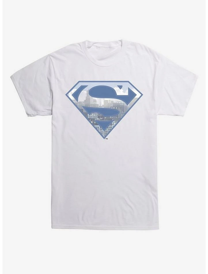 Promo ๐งจ DC Comics Superman Metropolis Logo Silhouette T-Shirt ๐ฏ - Image 2