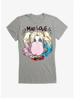 Best Pirce ✨ DC Comics Batman Mad Love Harley Quinn 👧 Girls T-Shirt 🤩