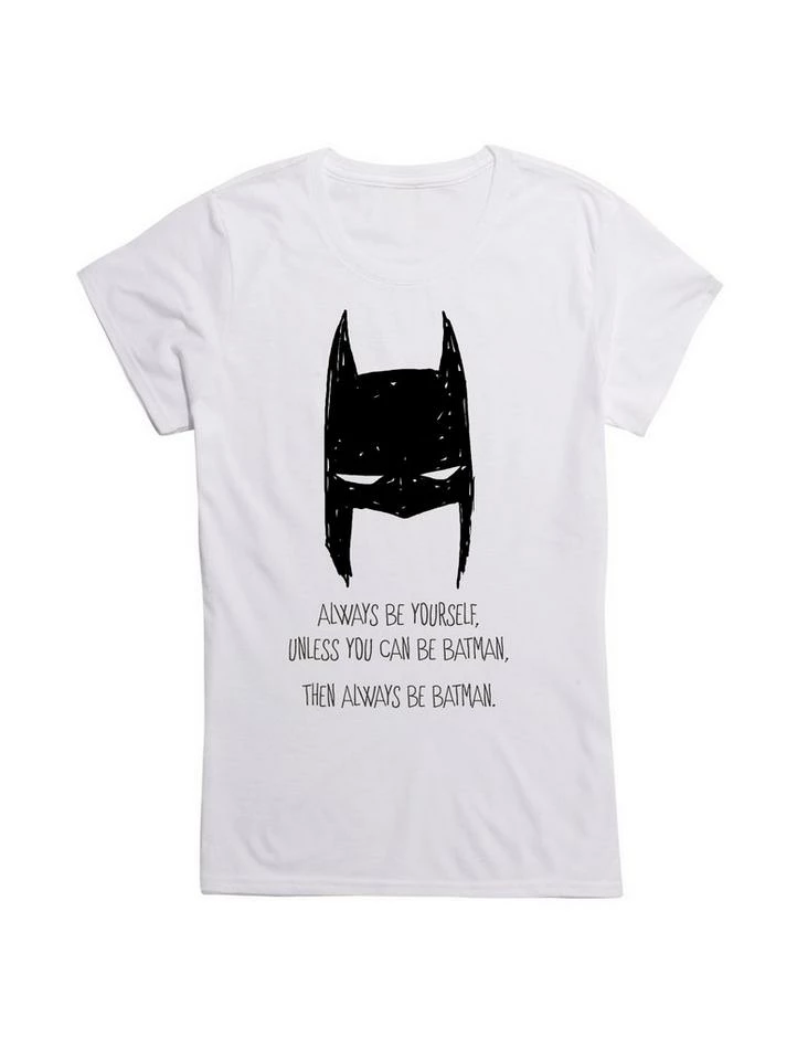 Best Pirce ✔️ DC Comics Batman Always Be Yourself 👧 Girls T-Shirt 💯 - Image 2