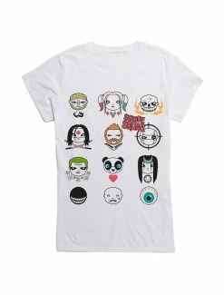 Cheap 👍 DC Comics Suicide Squad Cartoon 👧 Girls T-Shirt 🔥