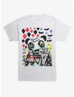 New 🎁 DC Comics Suicide Squad Friends Forever T-Shirt 💯
