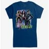Best Pirce 🎉 DC Comics Tripple Threat 👧 Girls T-Shirt ❤️