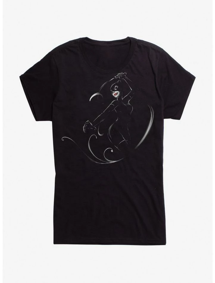 Best Pirce โจ DC Comics Catwoman ๐ง Girls T-Shirt โค๏ธ - Image 3