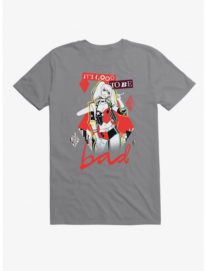Flash Sale ๐ฏ DC Comics Harley Quinn Good To Be Bad T-Shirt ๐ฅฐ - Image 3