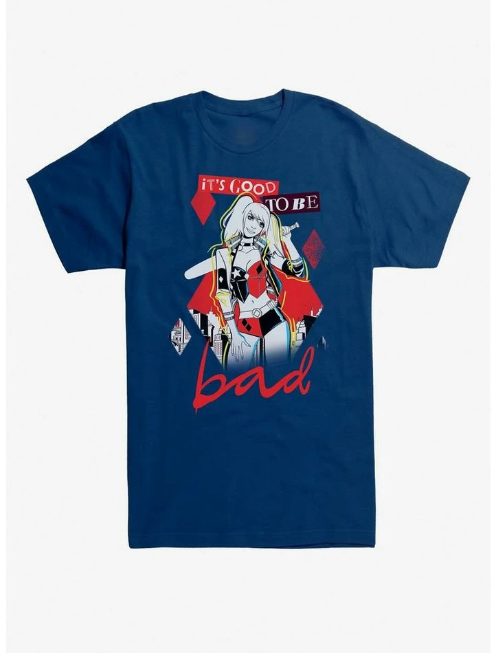 Flash Sale ๐ฏ DC Comics Harley Quinn Good To Be Bad T-Shirt ๐ฅฐ - Image 4