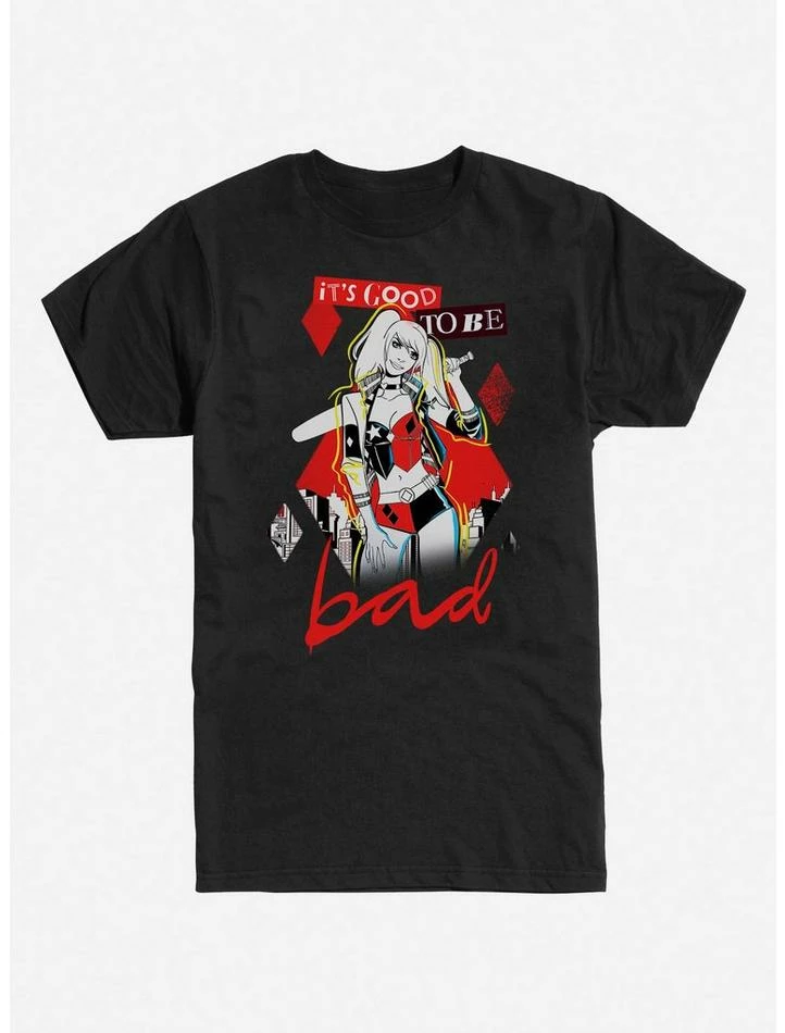Flash Sale ๐ฏ DC Comics Harley Quinn Good To Be Bad T-Shirt ๐ฅฐ - Image 5