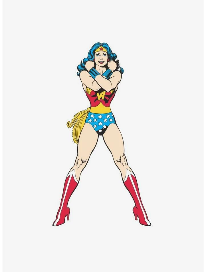 Cheapest โญ DC Comics Classic Wonder ๐ฉ Woman Peel And Stick Giant Wall Decals ๐งจ