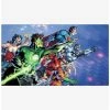 Cheap 🥰 DC Comics Justice League Chair Rail Prepasted Mural 🛒
