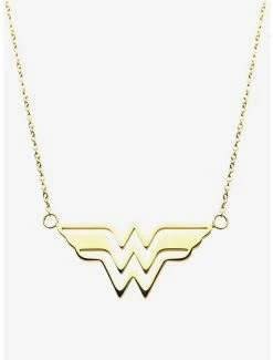 Best deal 🎉 DC Comics Gold Plated Wonder 👩 Woman Necklace ✔️