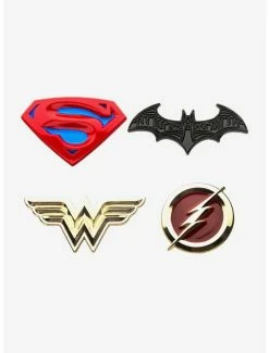 Discount 🛒 DC Comics Justice League Enamel Pins Set 🌟