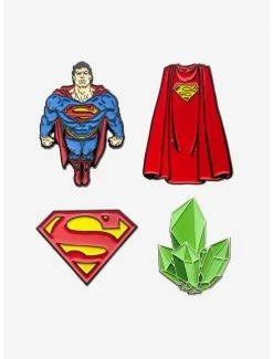 Wholesale ⭐ DC Comics Superman Enamel Pin Set 😍