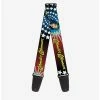 Cheap 🌟 DC Comics Wonder 👩 Woman Face Guitar Strap 😀