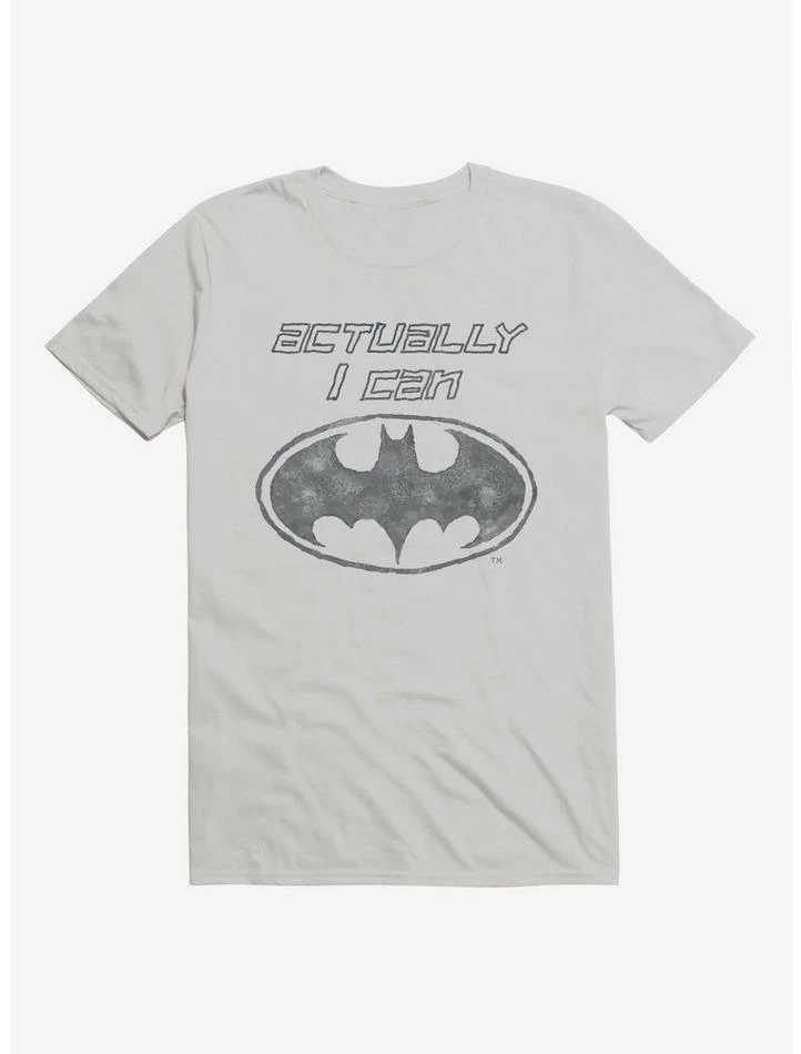 Brand new ๐ DC Comics Batman Actually I Can T-Shirt โ๏ธ - Image 4