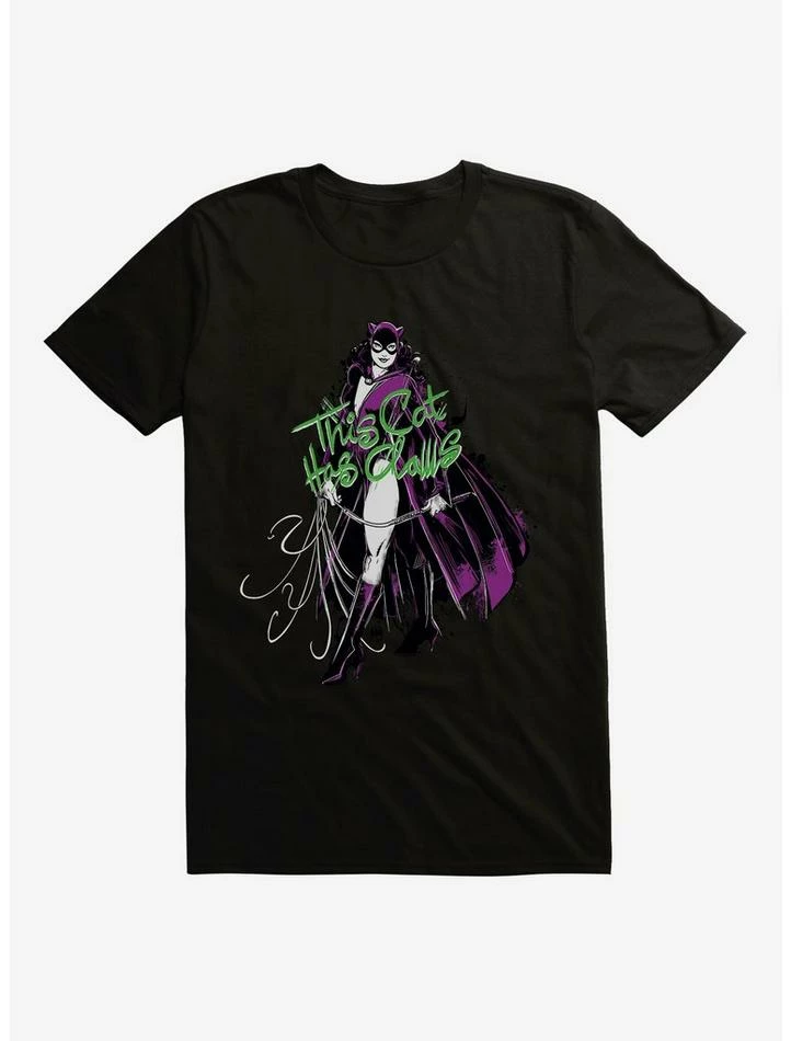 Cheap 🥰 DC Comics Batman Catwoman Claws T-Shirt 🤩 - Image 3