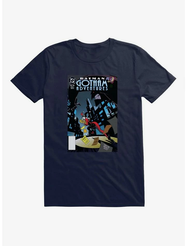 New 👏 DC Comics Batman Harley Quinn Gotham Adventures T-Shirt 💯 - Image 3
