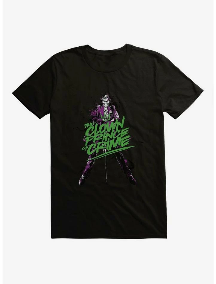 Deals โ๏ธ DC Comics Batman The Joker Clown Prince Of Crime T-Shirt ๐ - Image 3