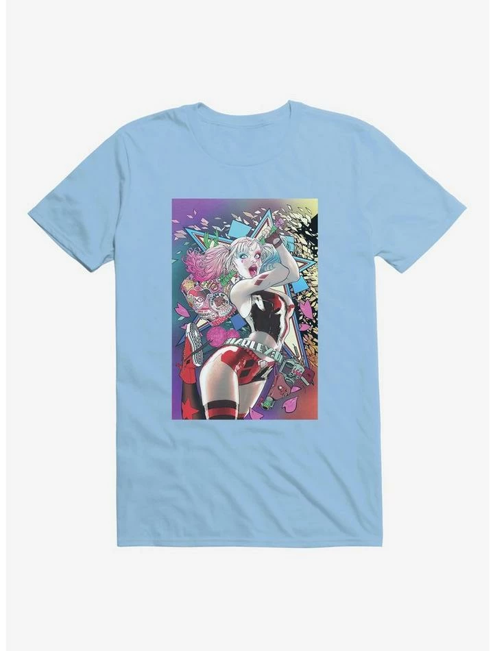 Cheap ๐ฅฐ DC Comics Batman Harley Quinn Mallet T-Shirt ๐ - Image 3