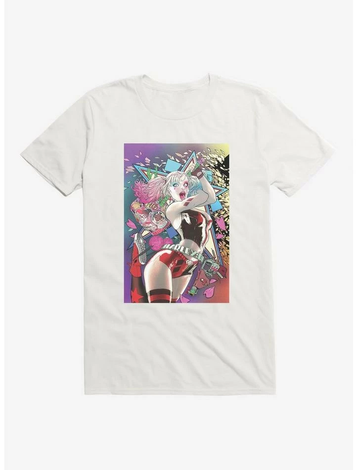 Cheap ๐ฅฐ DC Comics Batman Harley Quinn Mallet T-Shirt ๐ - Image 6