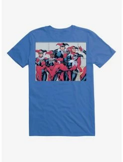 Cheapest 🎁 DC Comics Batman Harley Quinn Lineup T-Shirt 🔥