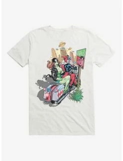 Buy 🧨 DC Comics Batman Harley Quinn Poison Ivy Motorcycle T-Shirt 😉