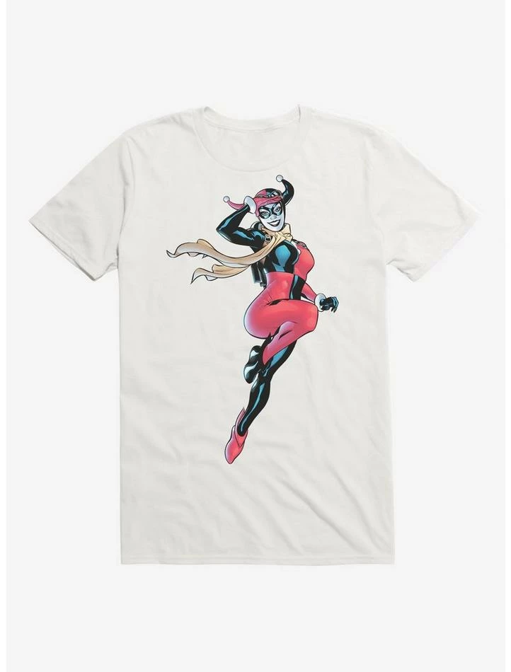 Best Pirce ❤️ DC Comics Batman Harley Quinn Scarf T-Shirt 🔥 - Image 6