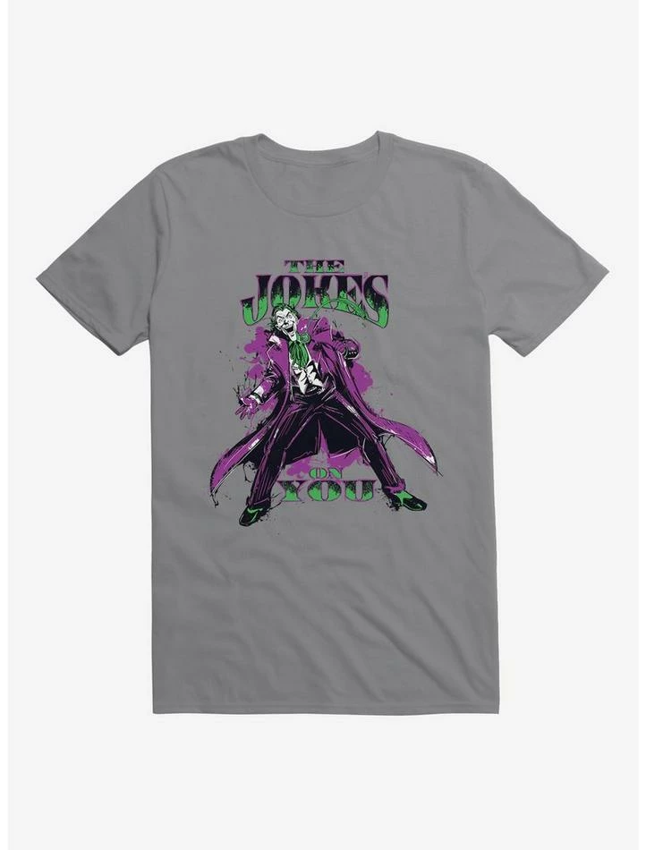 Best Pirce โค๏ธ DC Comics Batman The Joker Jokes T-Shirt ๐ฏ - Image 5