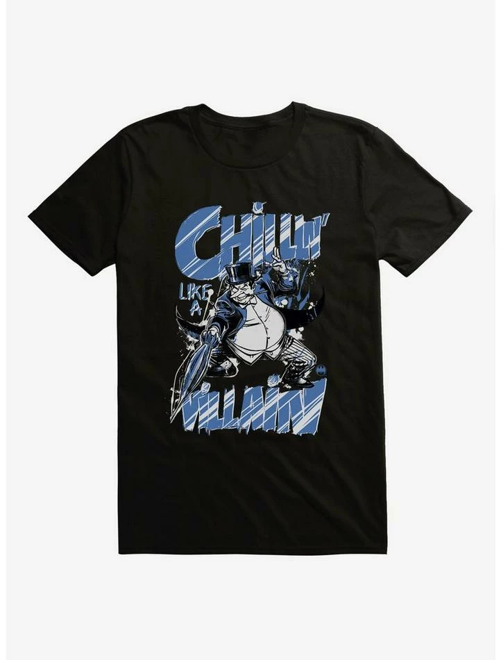 Coupon 😀 DC Comics Batman The Penguin Chillin T-Shirt 🔔 - Image 2