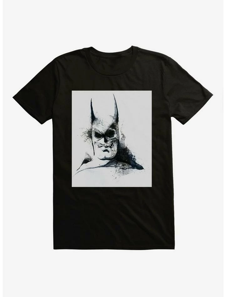 Wholesale โ๏ธ DC Comics Batman Skull Watercolor T-Shirt ๐ - Image 3