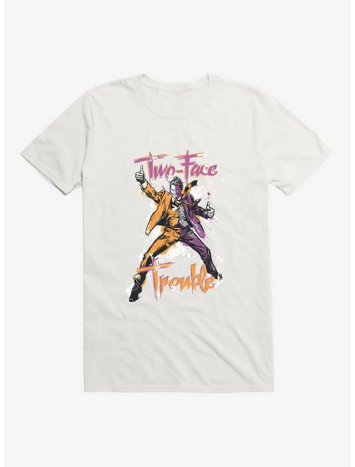 Wholesale ๐ DC Comics Batman Two Face Trouble T-Shirt โค๏ธ - Image 6