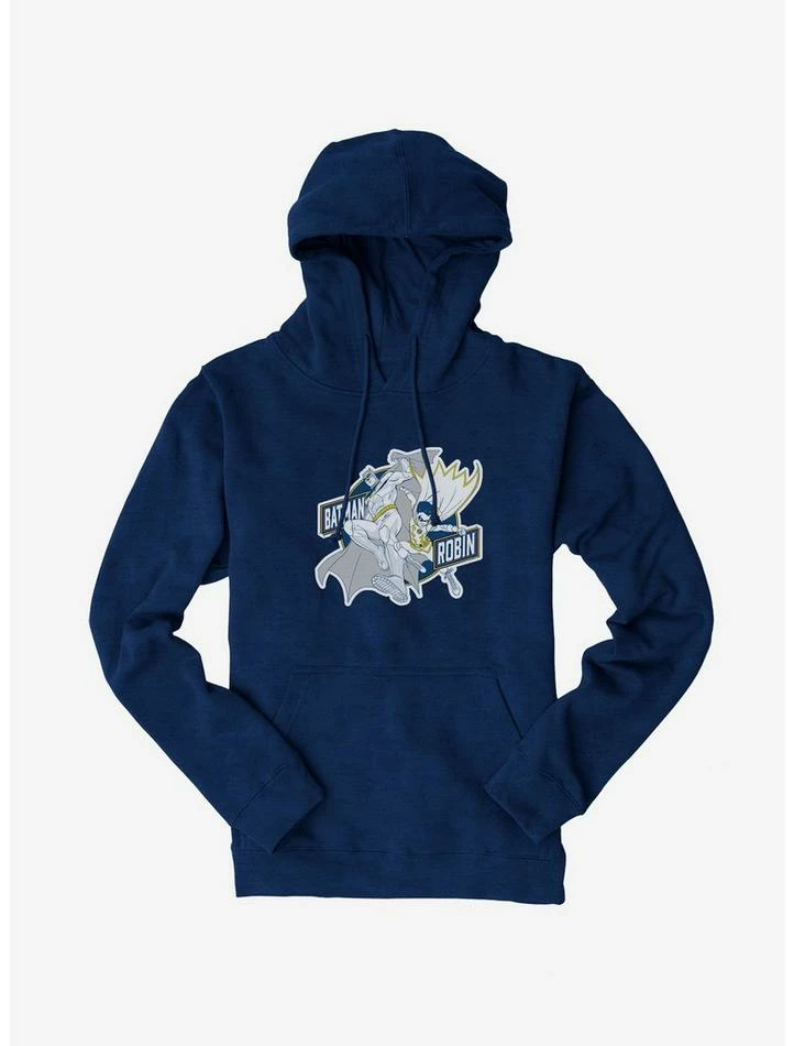 Brand new 🛒 Batman Grayscale Batman And Robin Attack Hoodie 🤩 - Image 4