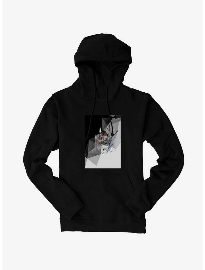 Cheap ๐ Batman I Am The Night Abstract Hoodie โค๏ธ - Image 2