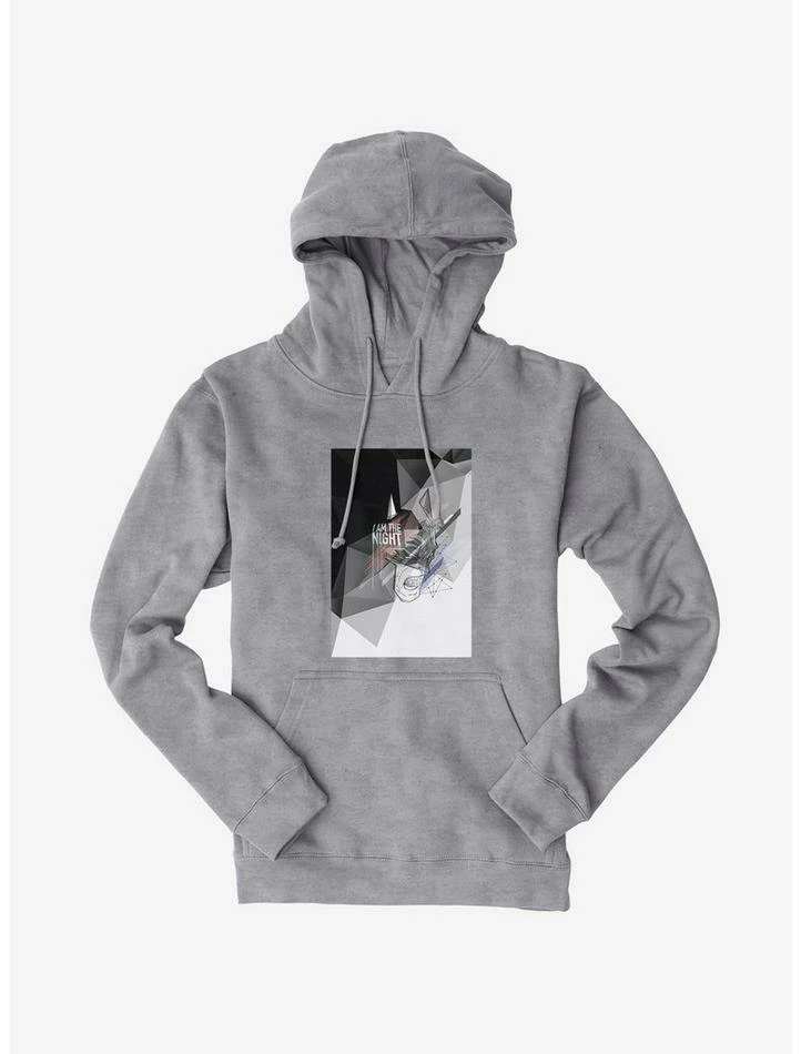 Cheap ๐ Batman I Am The Night Abstract Hoodie โค๏ธ - Image 4