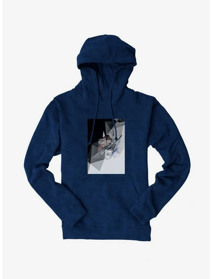 Cheap ๐ Batman I Am The Night Abstract Hoodie โค๏ธ - Image 5