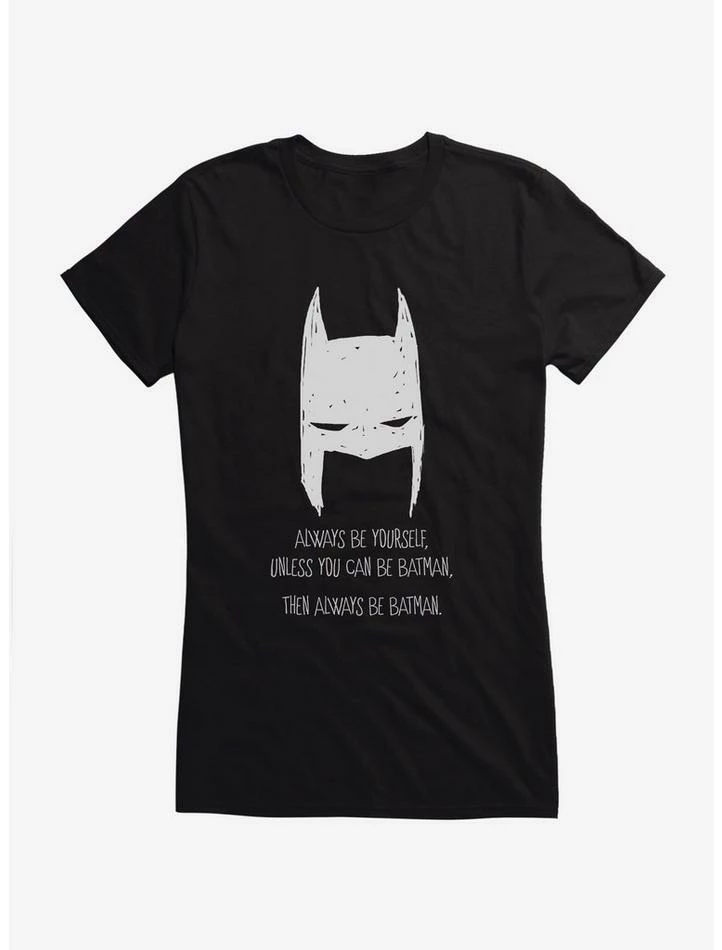 Best Pirce ✔️ DC Comics Batman Always Be Yourself 👧 Girls T-Shirt 💯 - Image 3