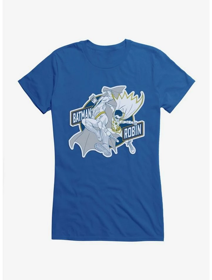 Budget ๐ DC Comics Batman Robin Blue and Yellow ๐ง Girls T-Shirt ๐ - Image 5