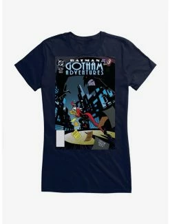 Promo 🛒 DC Comics Batman Harley Quinn Gotham Adventures 👧 Girls T-Shirt 🔔