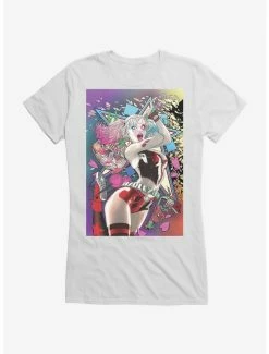 Brand new 🤩 DC Comics Batman Harley Quinn Mallet 👧 Girls T-Shirt ⭐