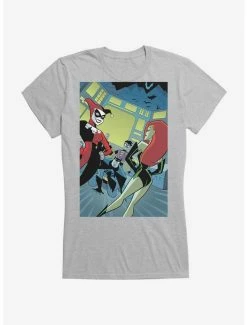 Flash Sale โ DC Comics Batman Harley Quinn Poison Ivy ๐ง Girls T-Shirt โ