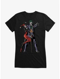 Wholesale 💯 DC Comics Batman Harley Quinn and the Joker 👧 Girls T-Shirt 👏