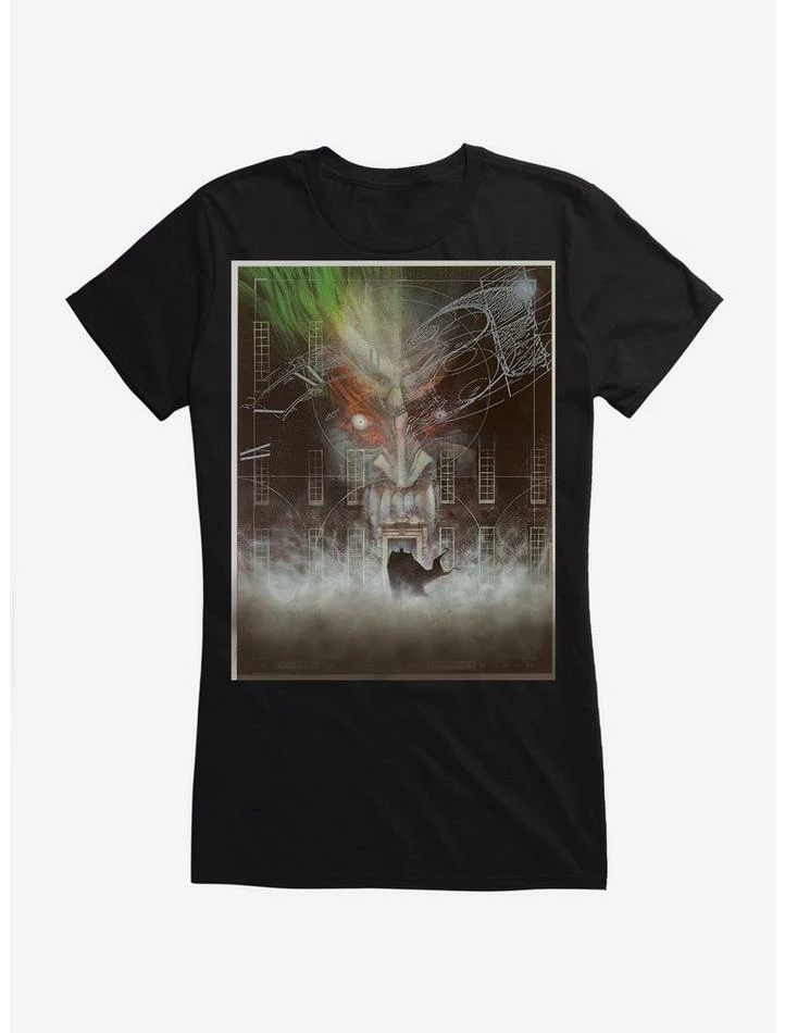 Best Sale ๐ DC Comics Batman The Joker Asylum ๐ง Girls T-Shirt ๐ - Image 3