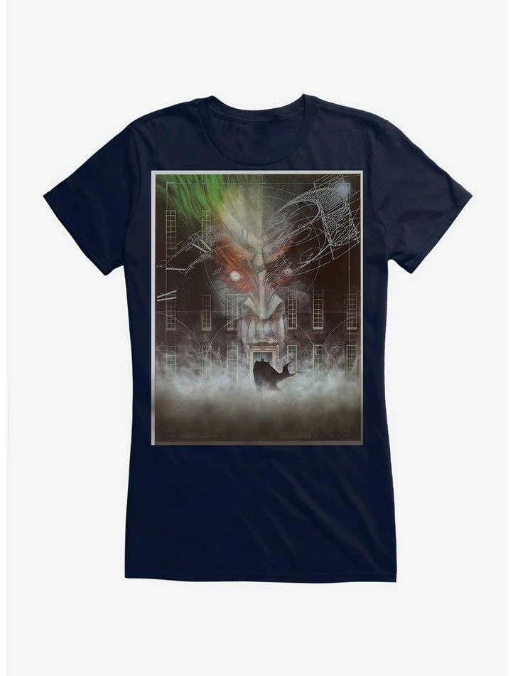 Best Sale ๐ DC Comics Batman The Joker Asylum ๐ง Girls T-Shirt ๐ - Image 5