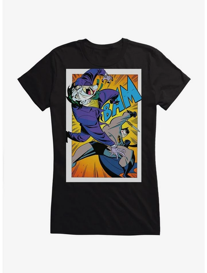 Brand new 🤩 DC Comics Batman Joker Punch 👧 Girls T-Shirt 😉 - Image 2