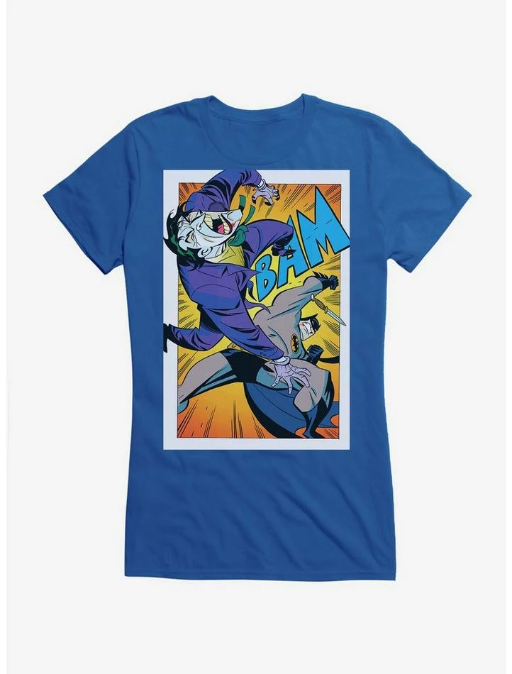 Brand new 🤩 DC Comics Batman Joker Punch 👧 Girls T-Shirt 😉 - Image 5